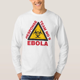 T-shirt de Long-Douille d'équipe de réponse