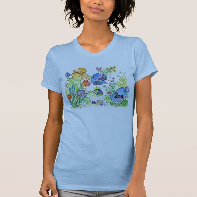 T-shirt de l'orchidée 16 (Devant)