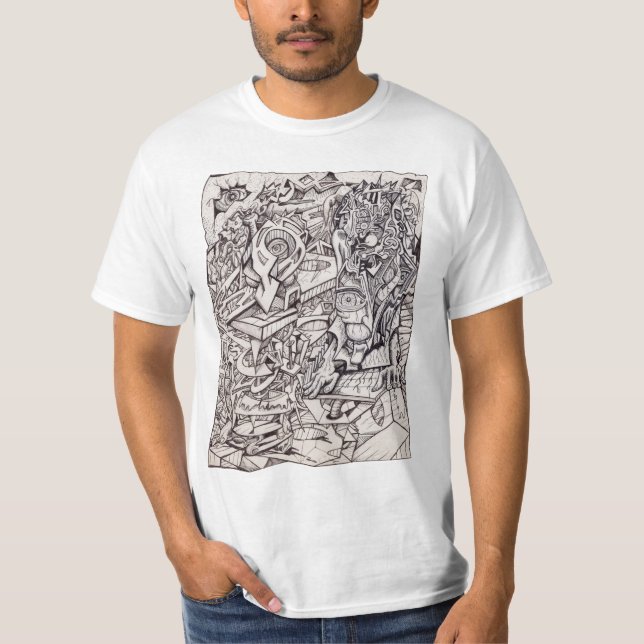 T-shirt de l'organe des inquiétudes (Devant)