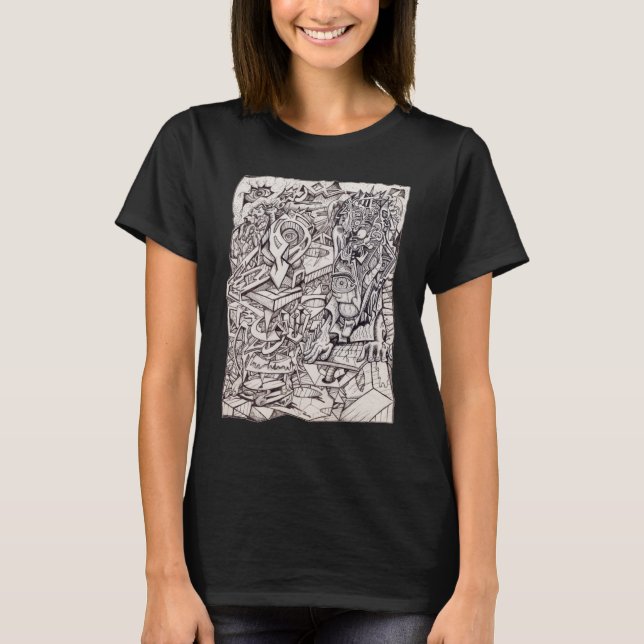 T-shirt de l'organe des inquiétudes (Devant)