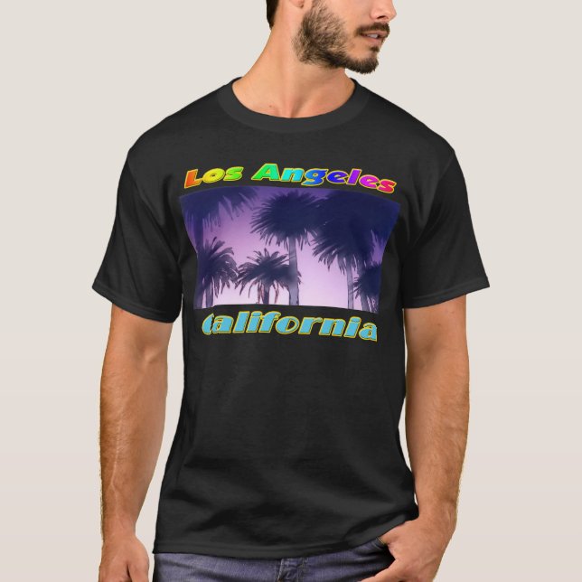 T-shirt de Los Angeles, la Californie (Devant)