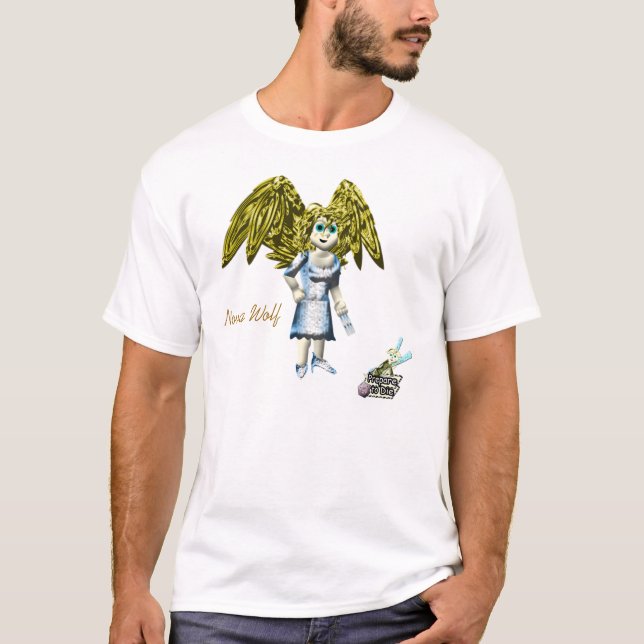 T-shirt de loup de nova (Devant)