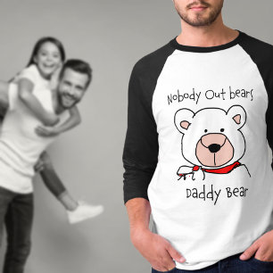 T-shirt de l'ours à papa mignon
