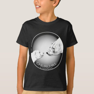 T-shirt de l'ours polaire Churchill pour enfant