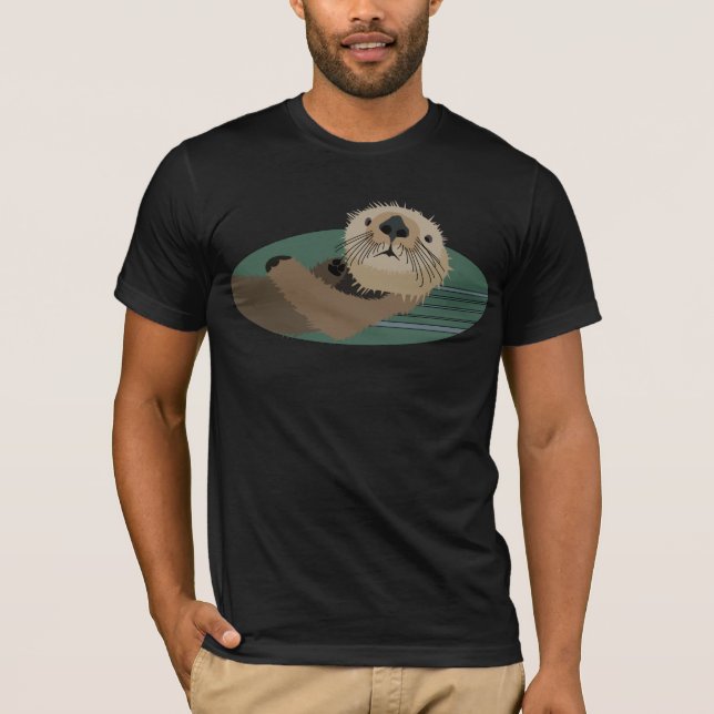 T-shirt de loutre (Devant)