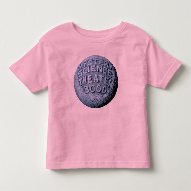 T-shirt de lune de l'enfant en bas âge MST3K (Devant)