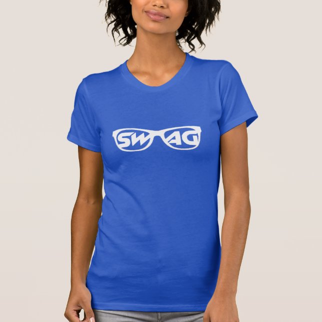 T-shirt de lunettes de bagage (Devant)