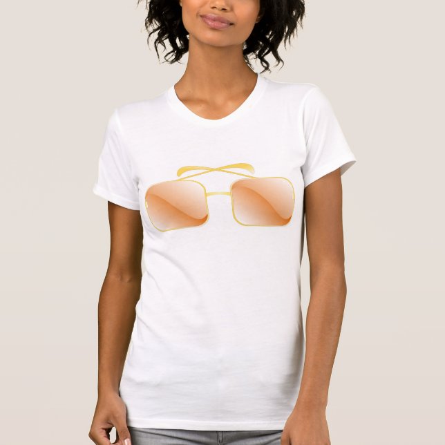 T-shirt de lunettes de soleil (Devant)