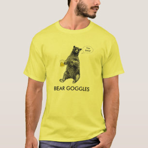 T-shirt de lunettes d'ours