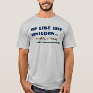 T-shirt de l'Unicorn Virgin Joke Mens