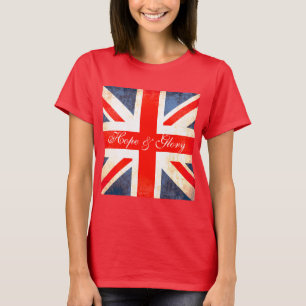 T-shirt de l'union britannique d'espoir et de gloi