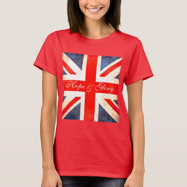 T-shirt de l'union britannique d'espoir et de gloi (Devant)