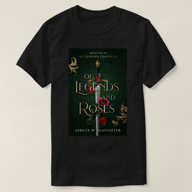 T-shirt de l'Unisex des légendes et des Roses (Design devant)