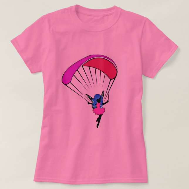T-shirt de lutin de parapentisme (Design devant)