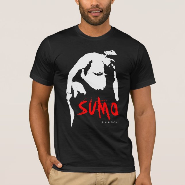 T-shirt de lutte de sumo (Devant)