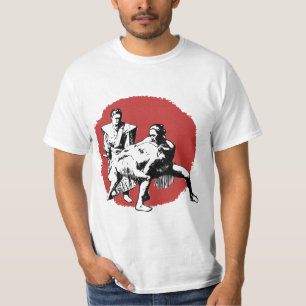 T-shirt de lutteurs de sumo