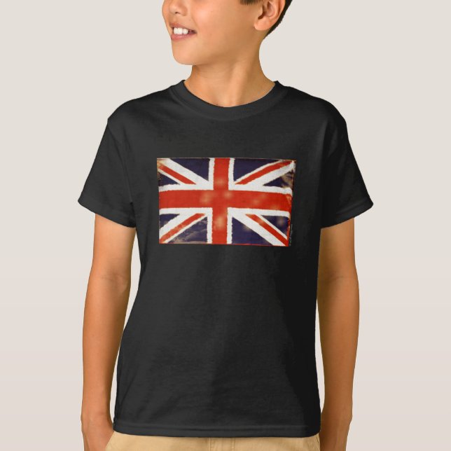 T-shirt de l'Vintage Union Jack Kid (Devant)