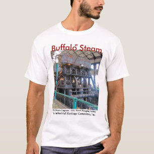T-shirt de machine à vapeur de Buffalo