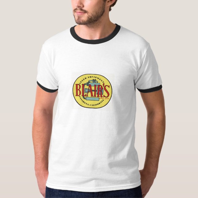 T-shirt de magasin de vitesse - le vieux logo de (Devant)