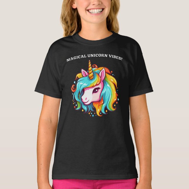 T-shirt de Magical Unicorn Dreams (Devant)