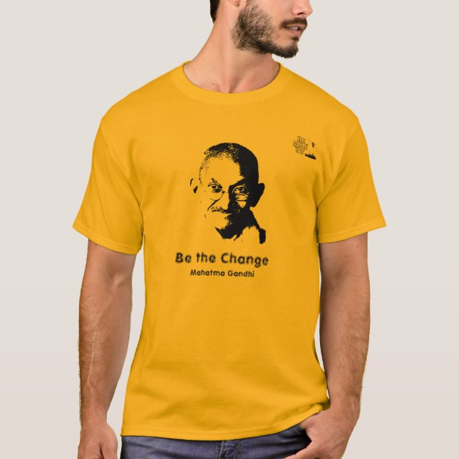 T-shirt de Mahatma Gandhi (Devant)