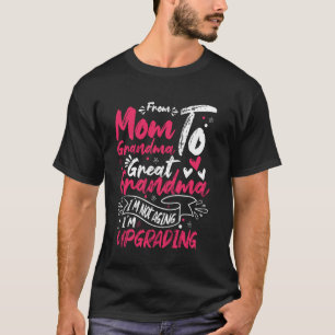T-shirt De Maman à Grand-mère à Arrière-grand-mère Citatio