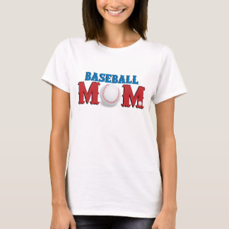 T-shirt de maman de base-ball