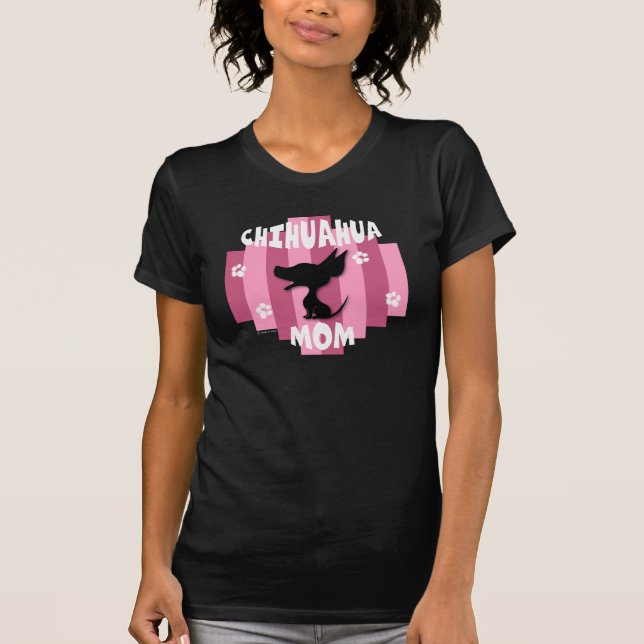 T-shirt de maman de chiwawa (Devant)