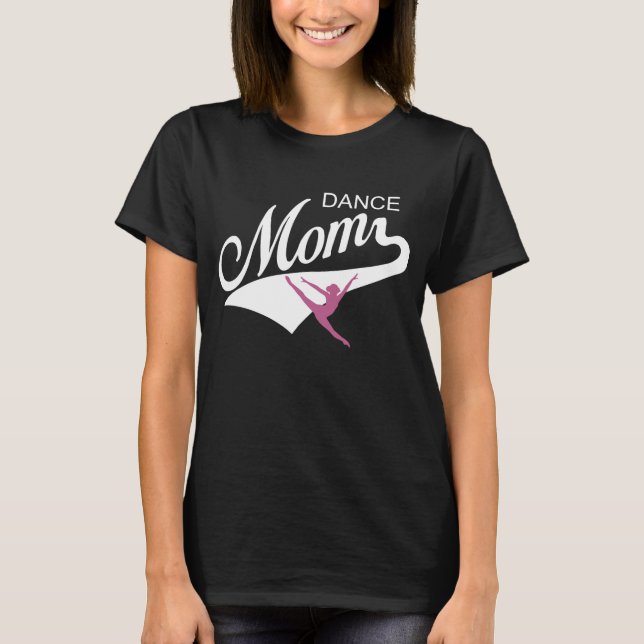 T-shirt de maman de danse (Devant)