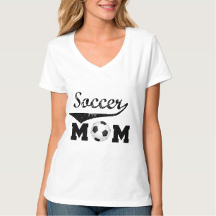 T-shirt de maman de football tendance