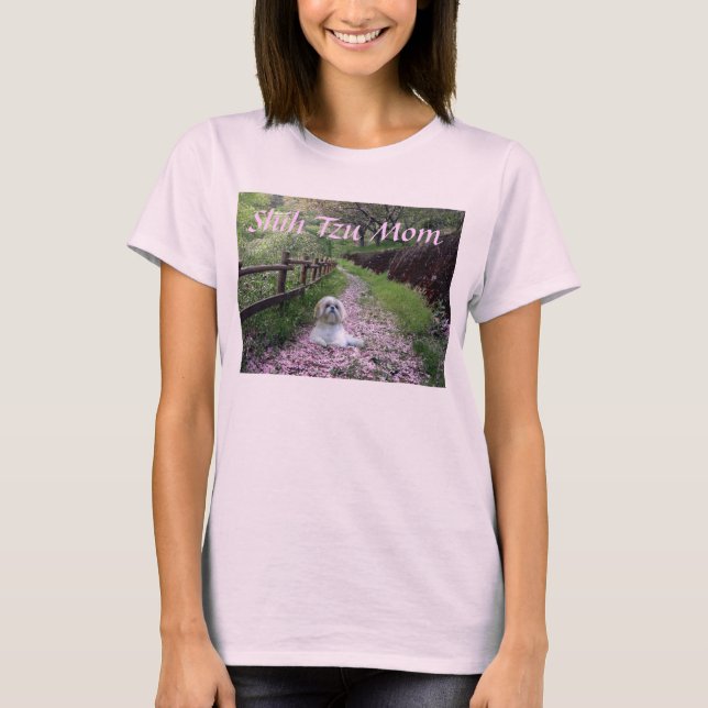 T-shirt de maman de Shih Tzu (Devant)