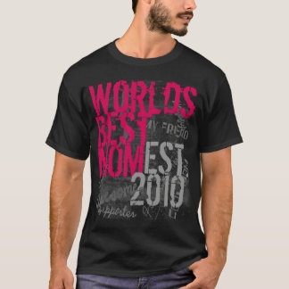 T-shirt de maman des mondes de roses indien et de