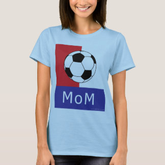 T-shirt de maman du football