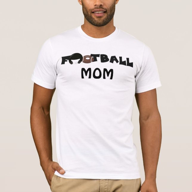 T-shirt de MAMAN du football (Devant)