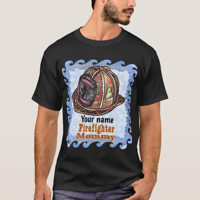 T-shirt de maman FireFighter (Devant)