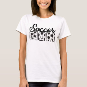 T-Shirt de Maman Footballeur