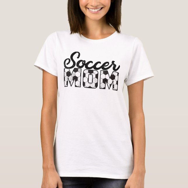 T-Shirt de Maman Footballeur (Devant)