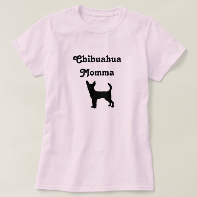 T-shirt de mamans de chiwawa (Design devant)