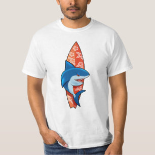 T-shirt de mandala de surf de morsure de requin