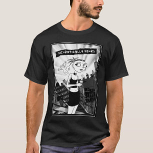 T-shirt De manière névrotique vôtre chemise comique