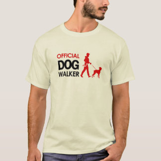T-shirt de marcheur de chien de boxeur