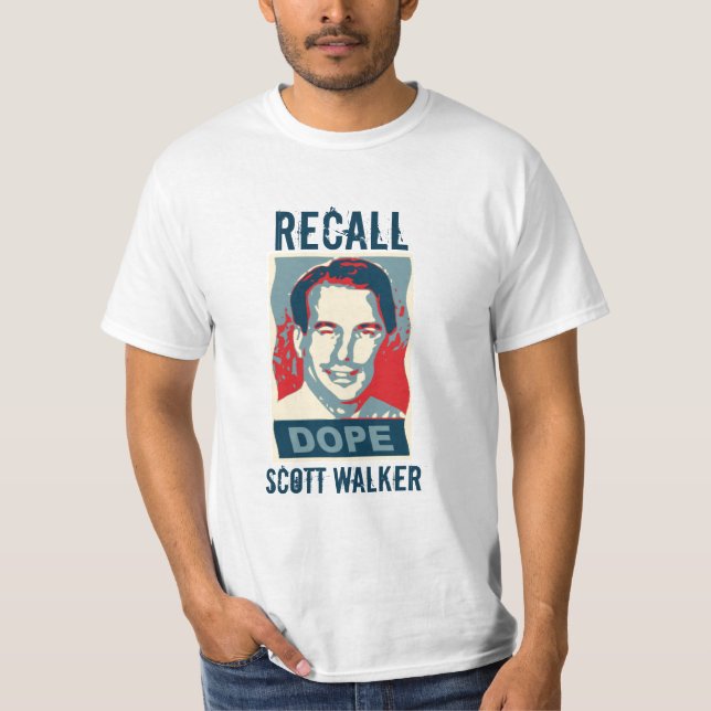 T-shirt de marcheur de Scott de rappel (Devant)