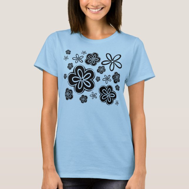 T-shirt de marguerite d'Oopsy (Devant)