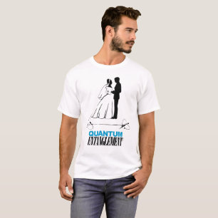 T-shirt de mariage d'enchevêtrement de Quantum