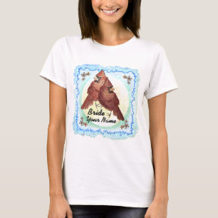 T-shirt de mariage sur mesure pour les cardinaux