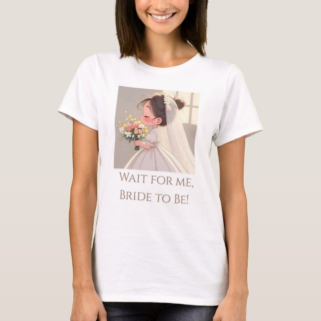 T-shirt de mariée (Devant)