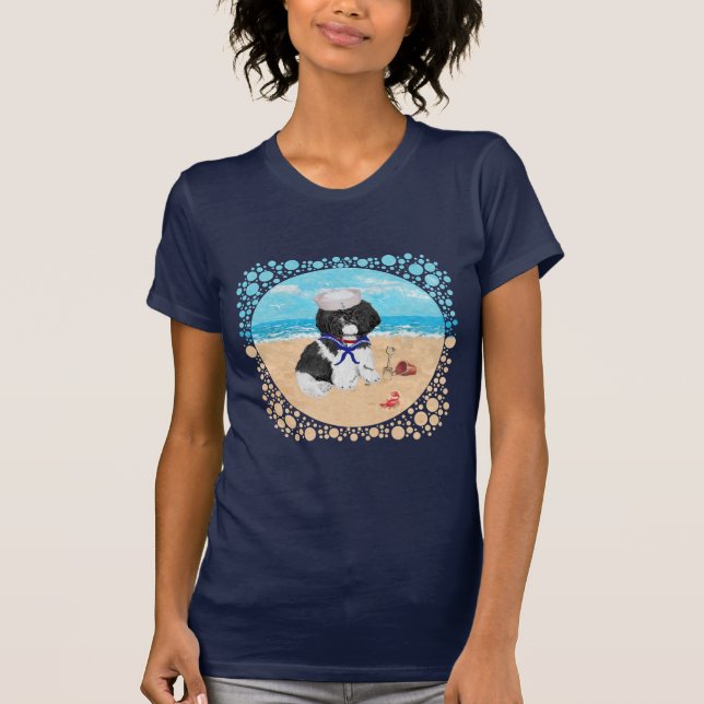T-Shirt de marin Shih Tzu (Devant)