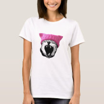 T-shirt de mars des femmes