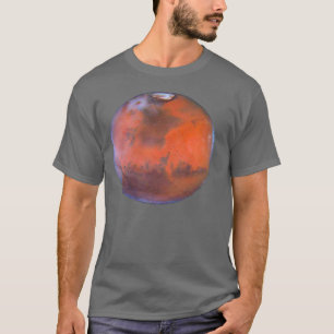 T-shirt de Mars des hommes