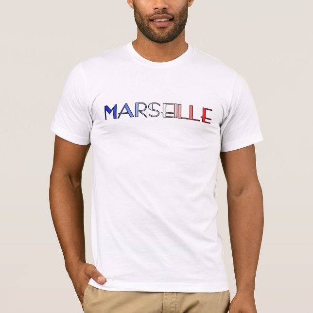 T-shirt de Marseille (Devant)
